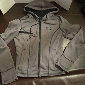 Harley Davidson zip sweater